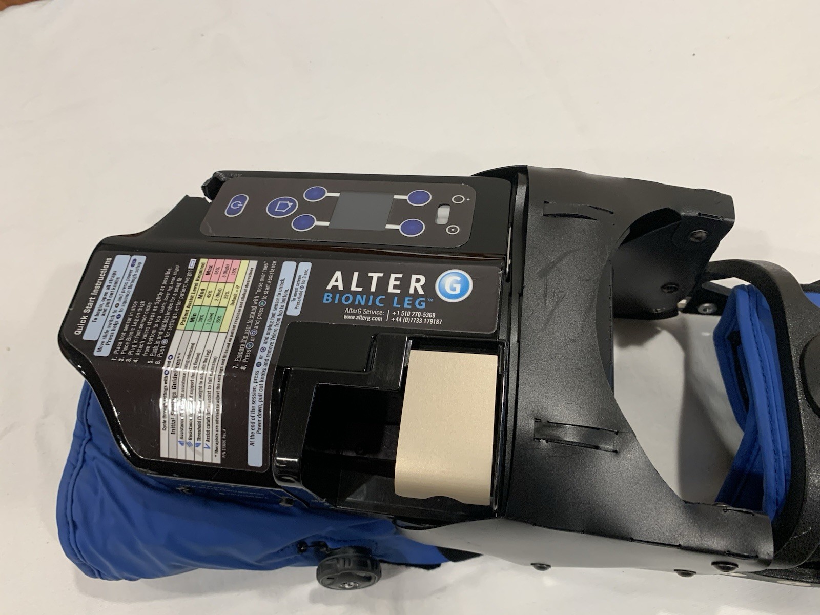 Alter G Bionic Leg Support Rehabilitation Therapy Device For Parts or Repair