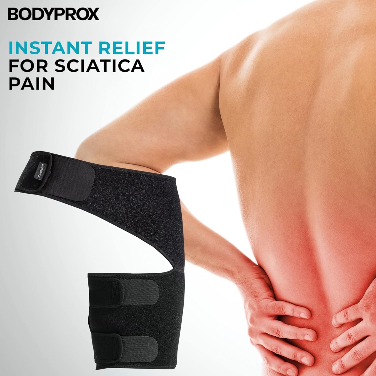 Versatile Groin Wrap with Double Straps for Pain Relief & Muscle Stabilization