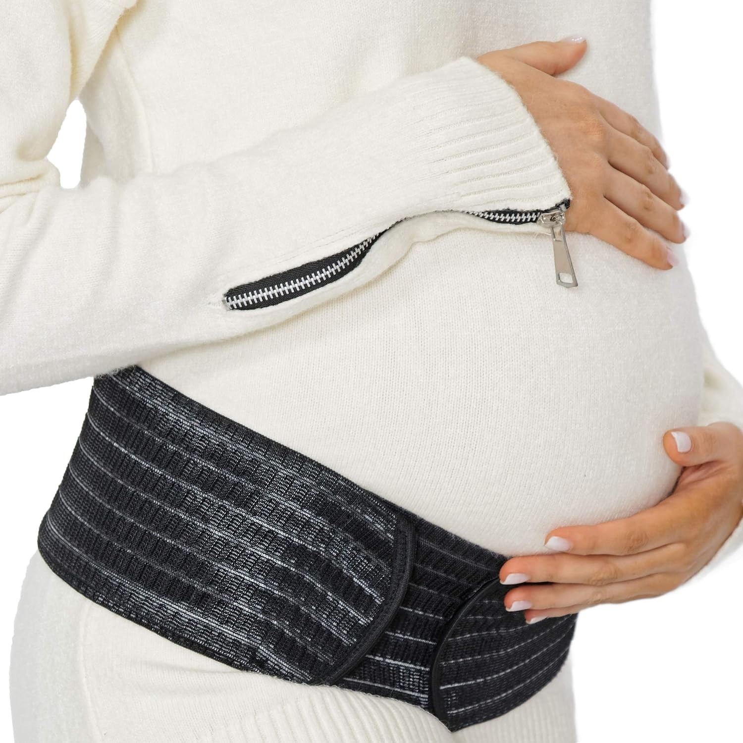 3-in-1 Maternity Postpartum Pelvis Belt Black