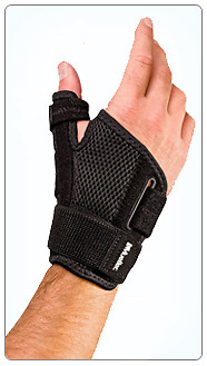 Mueller Sports Medicine Reversible Thumb Stabilizer, Black Fits 5.5-10.5″ 62712