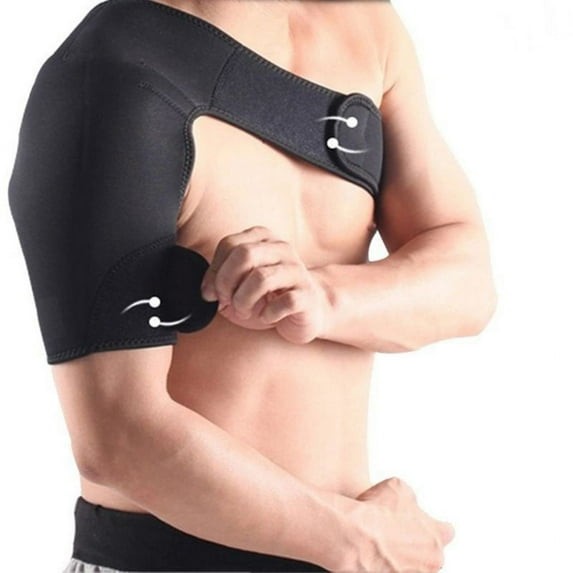 Men Women Shoulder Support Brace Strap Sport Compression Recovery Shoulder Banda