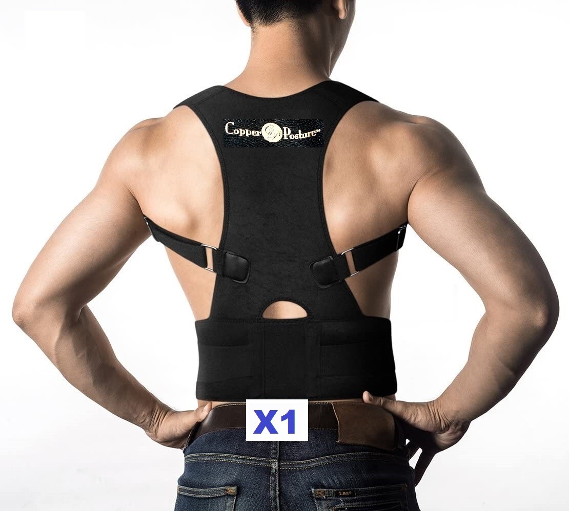 Adjustable Posture Corrector low Back Support Shoulder Brace Belt men women