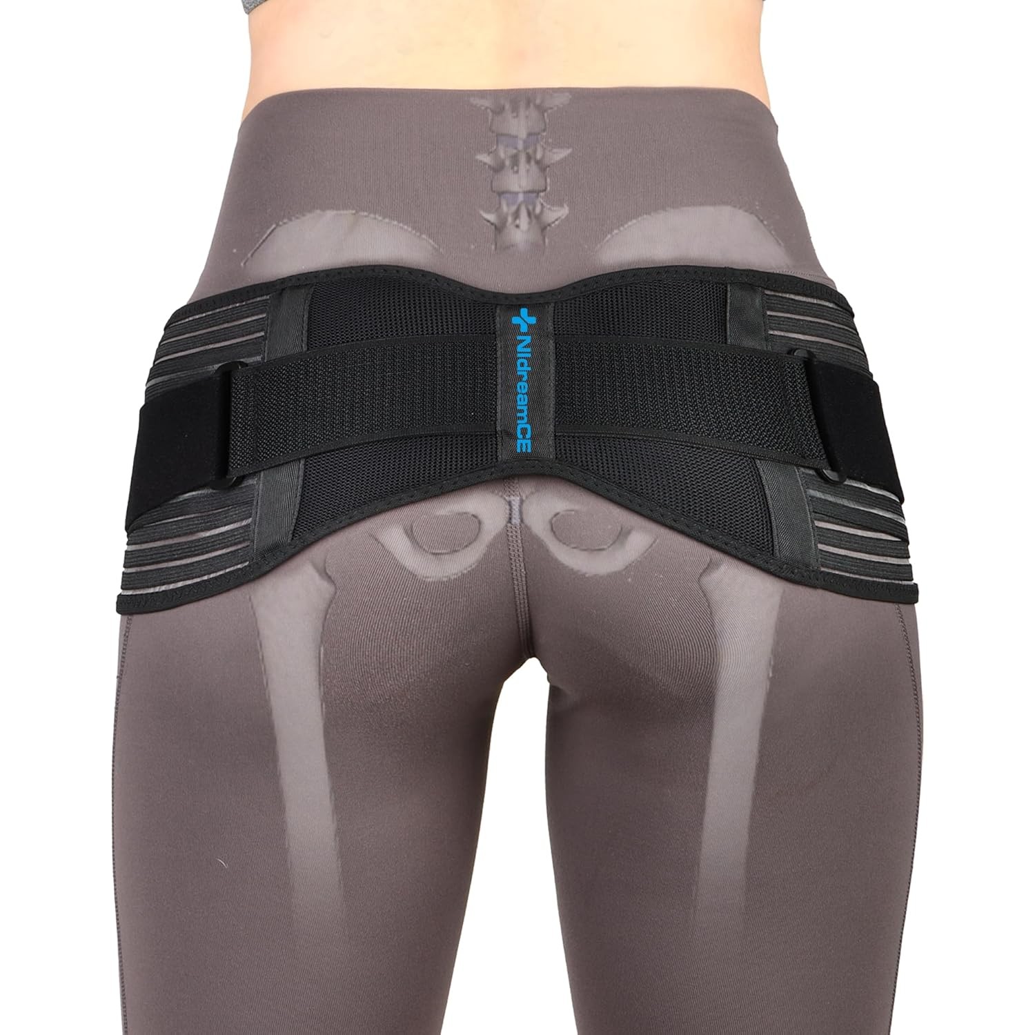 Sacroiliac SI Joint Hip Belt for Lower Back Comfortable, Support, Relieves Pain