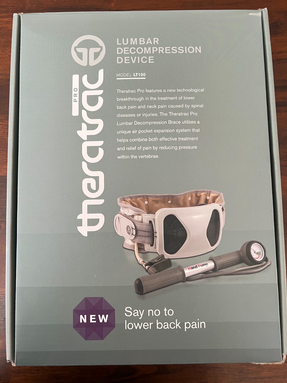 Gently Used Theratrac Pro Lumbar Decompression Brace Device LT100 s/m 30.1”-38”