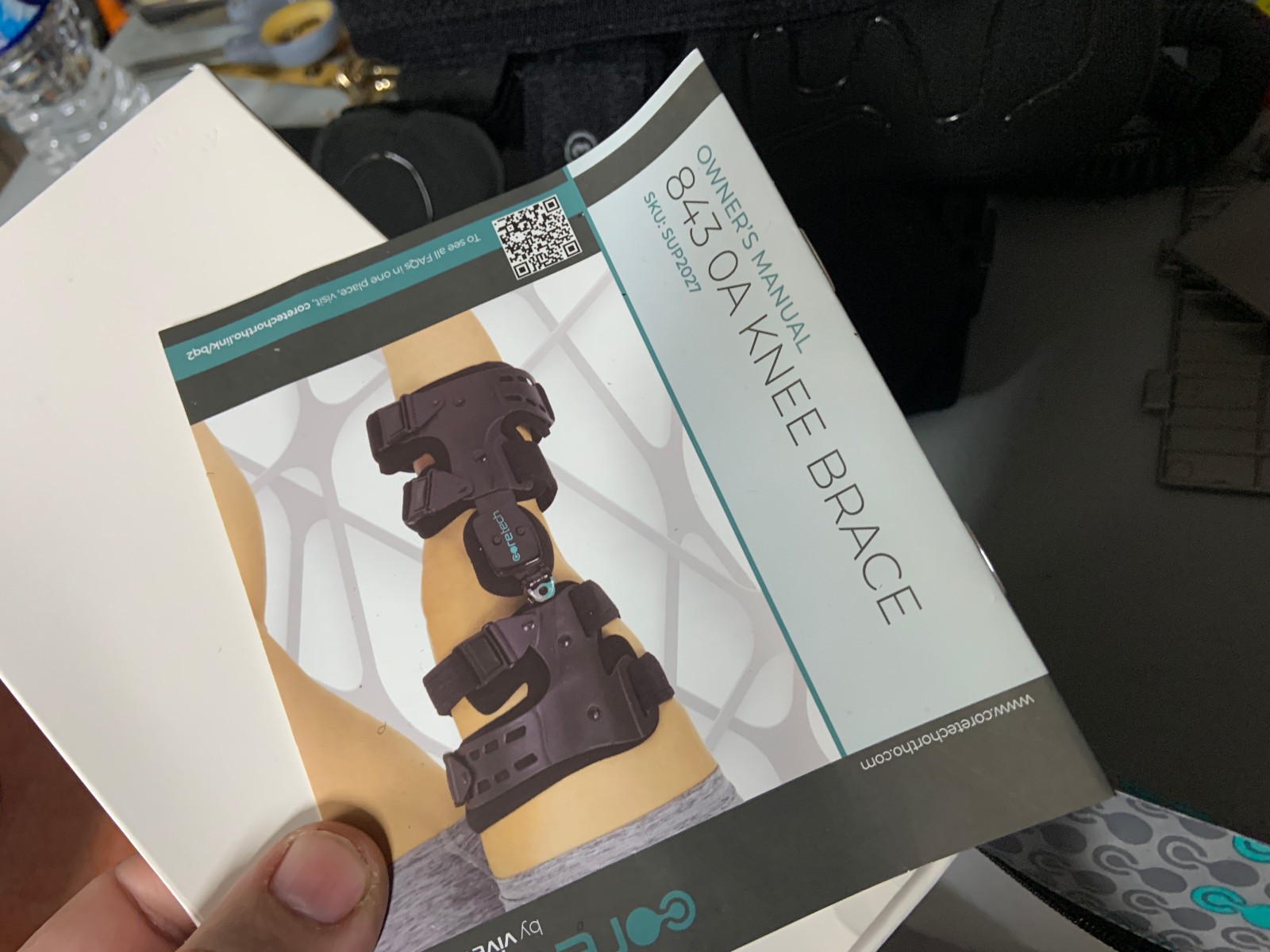 Coretech 843 OA Knee Brace – Open Box- Unused- LEFT Leg