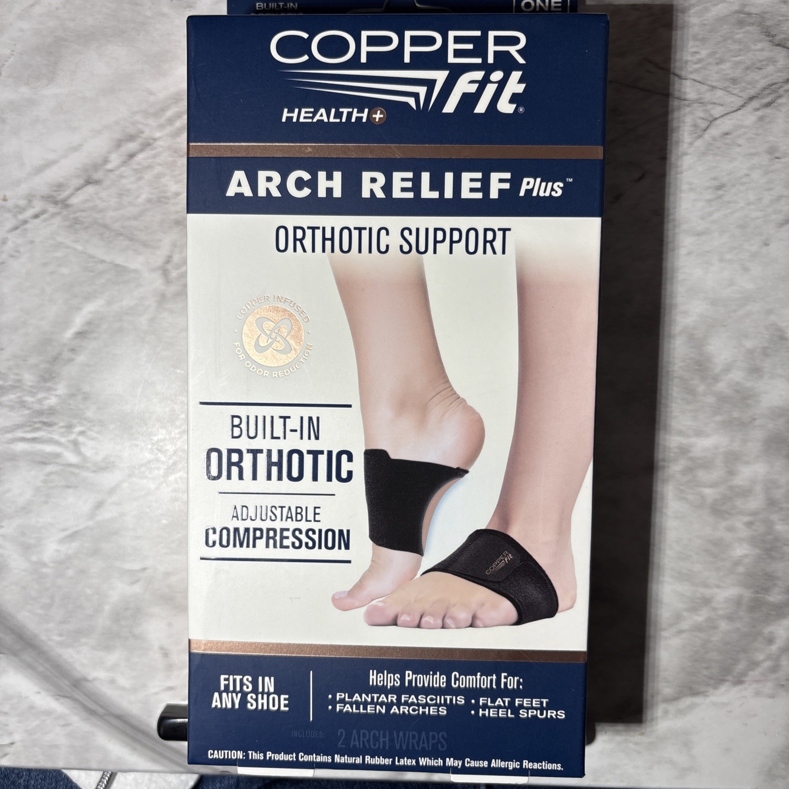 Copper Fit Arch Relief Compression Bands NIB