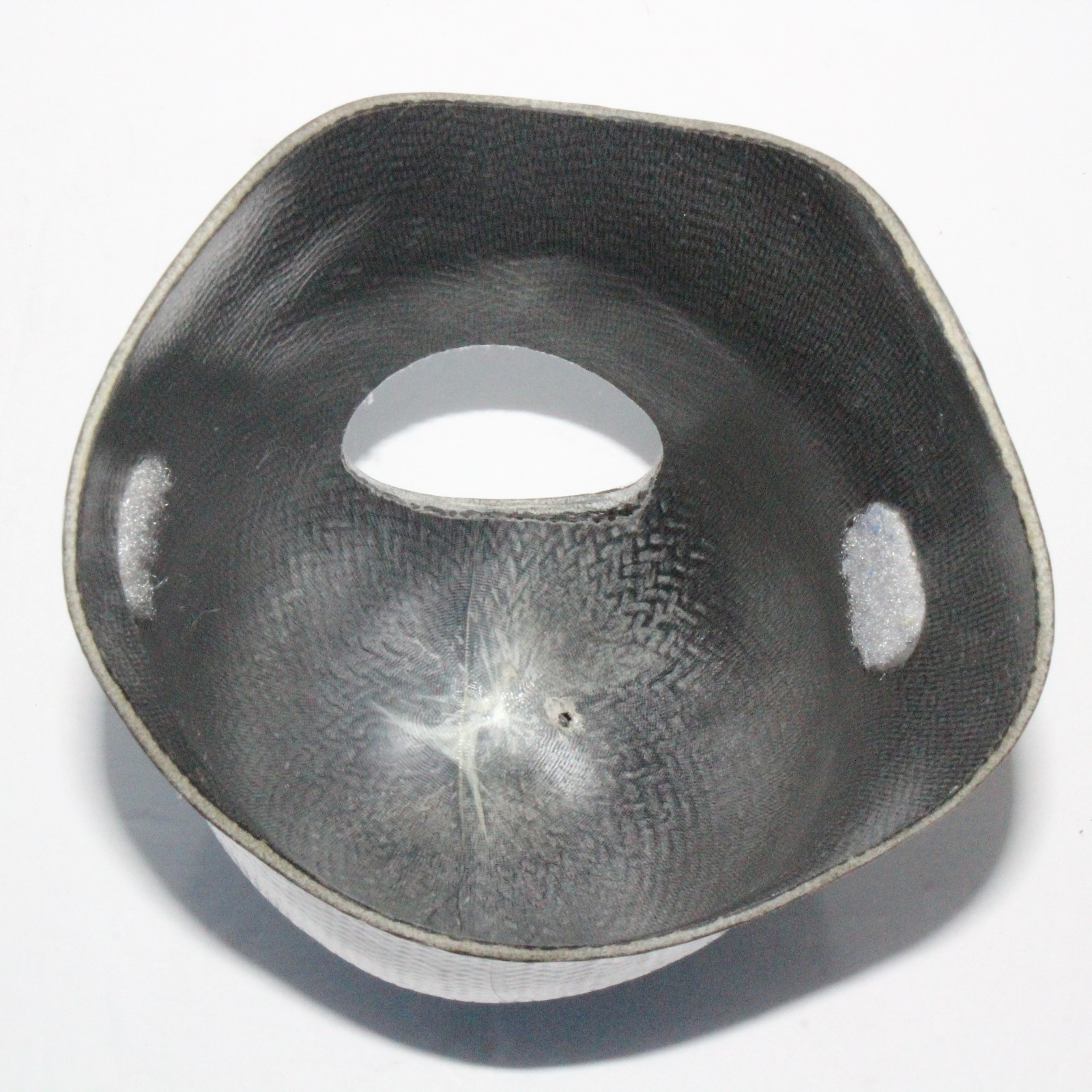 BELOW-KNEE CARBON FIBER PROSTHETIC LEFT SOCKET w/ OSSUR 544 ICELOCK ADAPTER