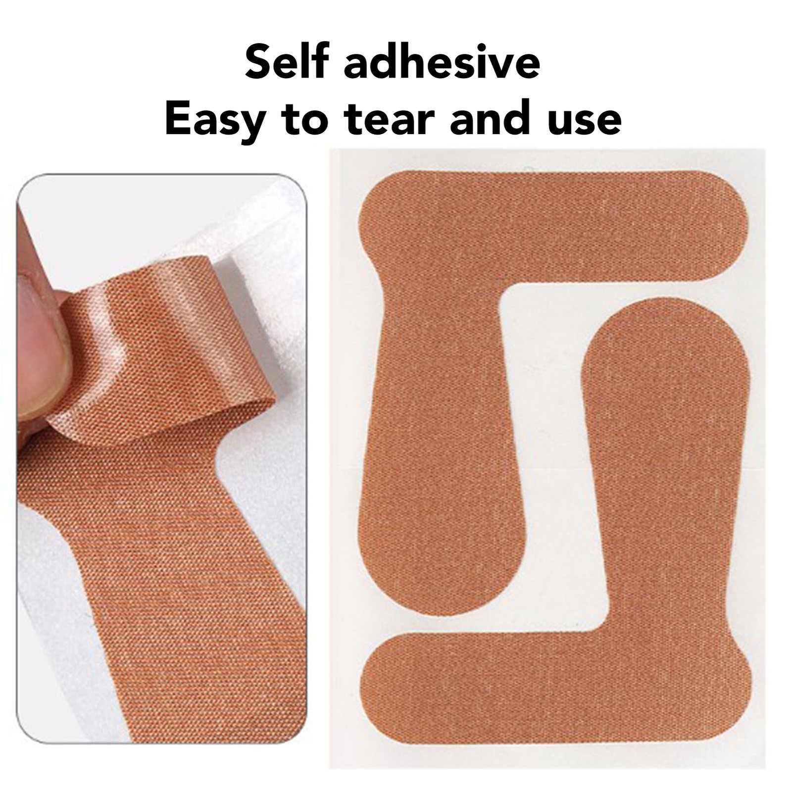 40pcs Self Adhesive Big Toe Brace For Bunion Pain Relief