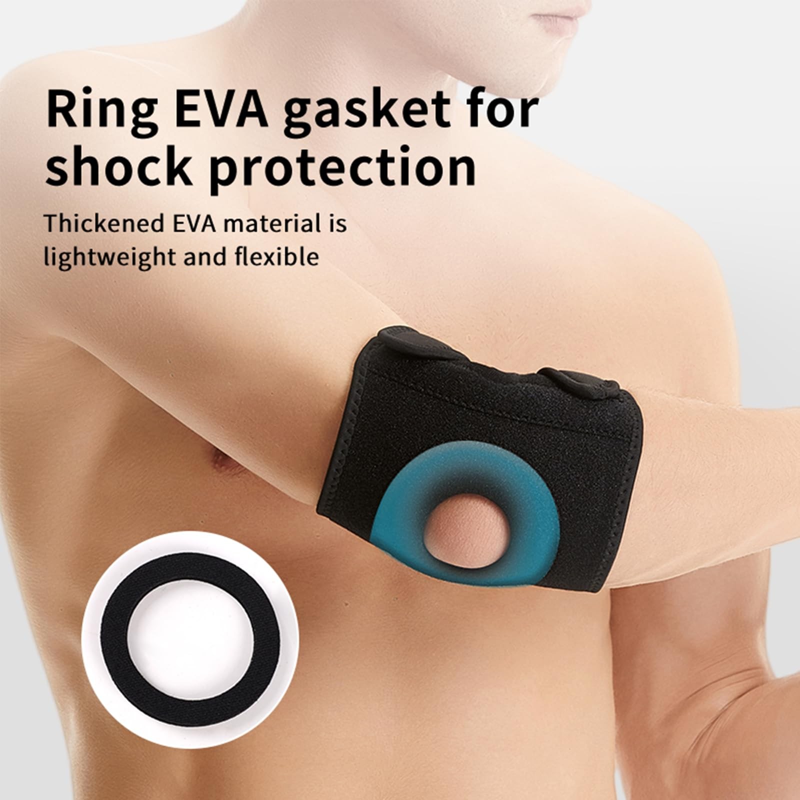 Elbow Brace for Tendonitis & Tennis Elbow Relief Arthritis Support Adjustable…