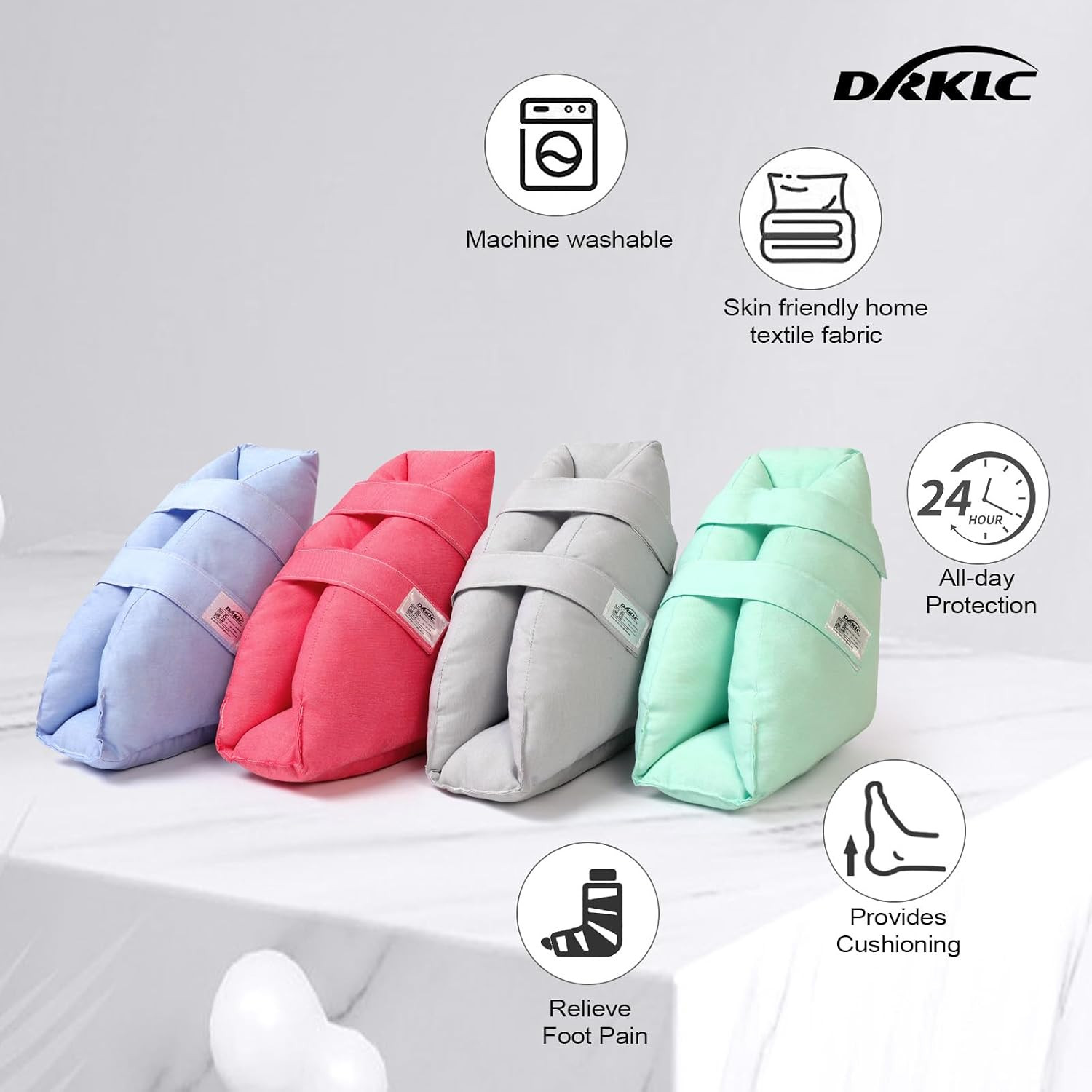 Heel Protector Cushion for Pressure Sores,Adjustable Foot Support Boot Surgery R