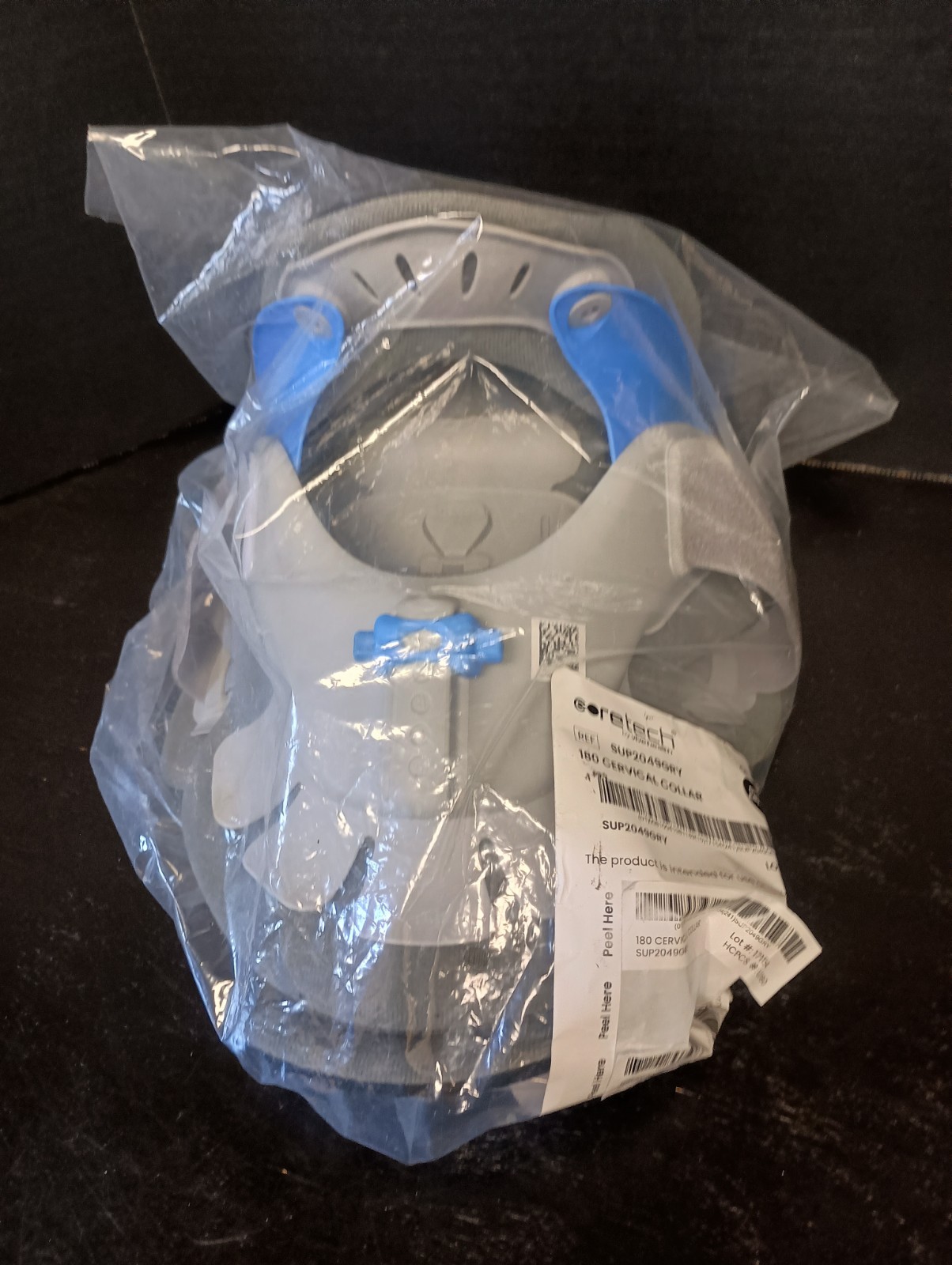 NEW CoreTech 2 Piece Adjustable 180 Cervical Collar Neck Brace NIP
