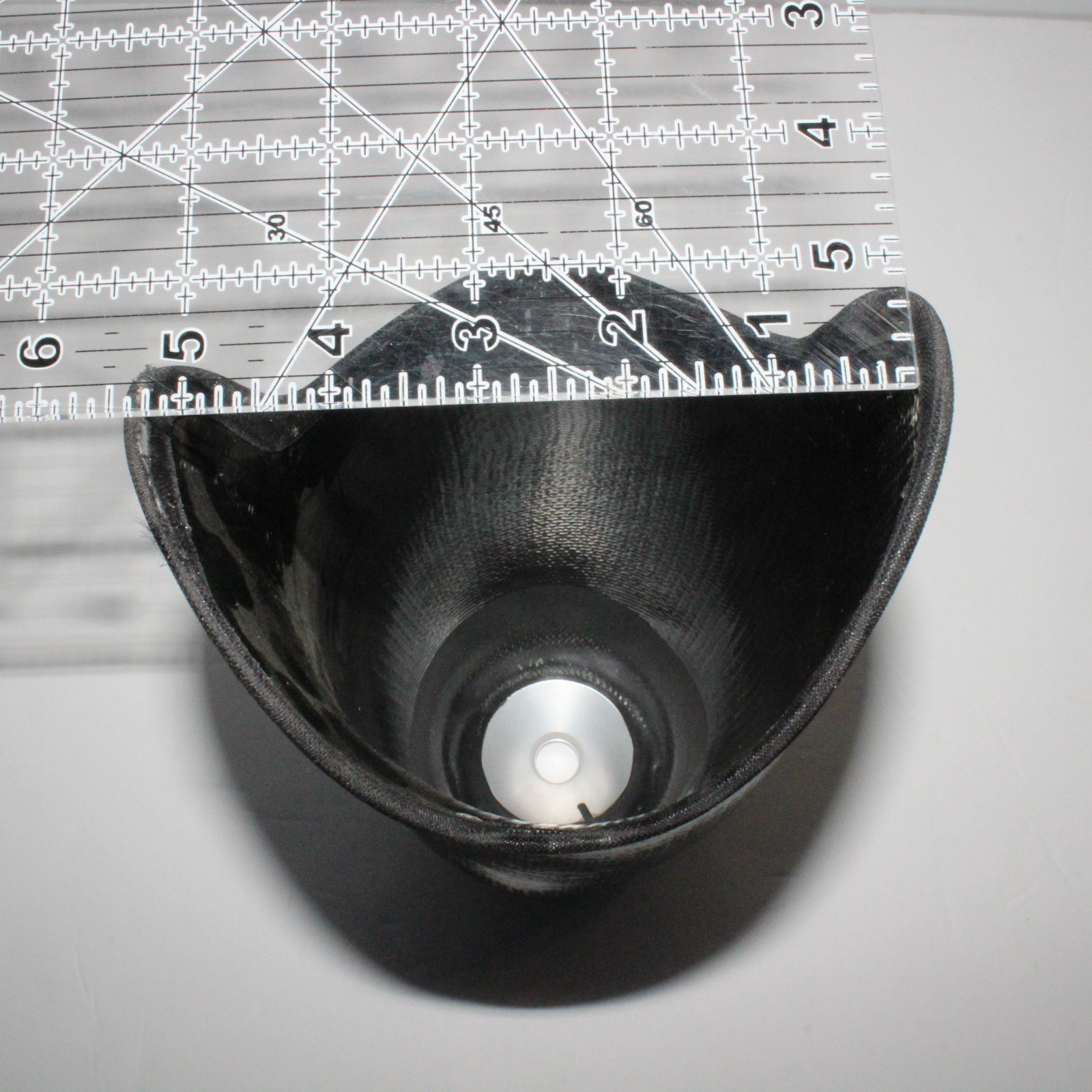 BELOW-KNEE PROSTHETIC CALF SOCKET w/ OSSUR DIRECT SOCKET SYSTEM 9.5″x 10.8″ x 5″