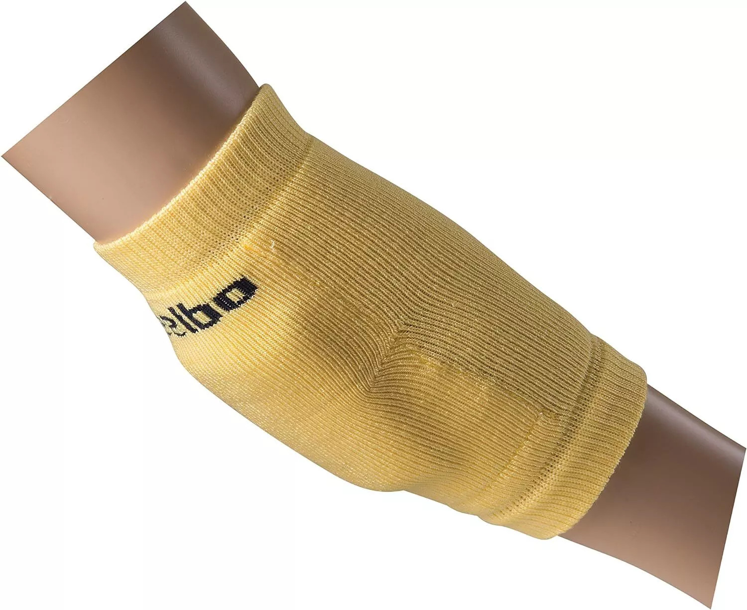Mabis 2 Pack Heelbo Heel and Elbow Protector 12059 Yellow, Size Small