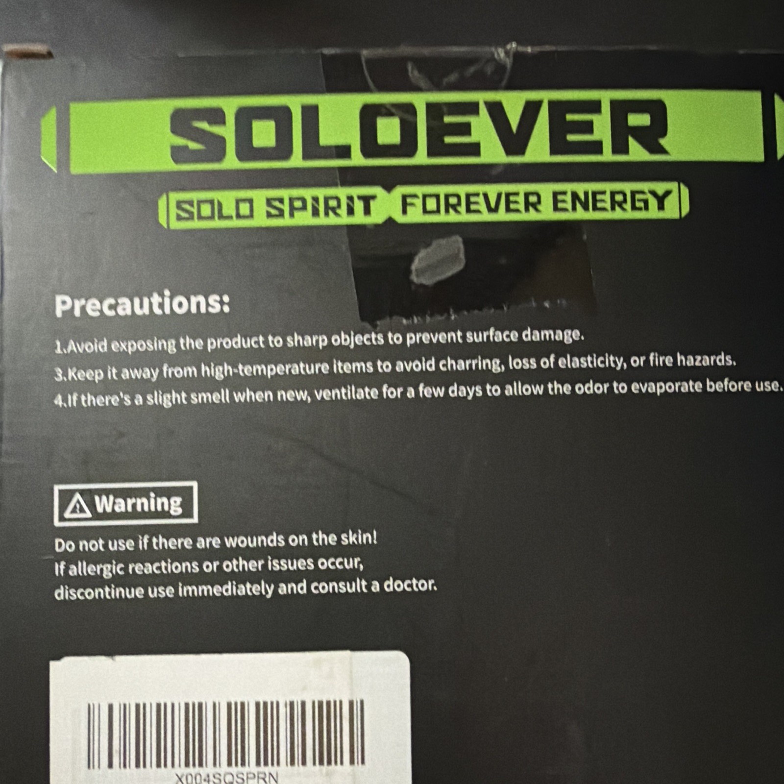 SOLOEVER Professional Ankle Support Brace Black Size S MPN X004SQSPRN