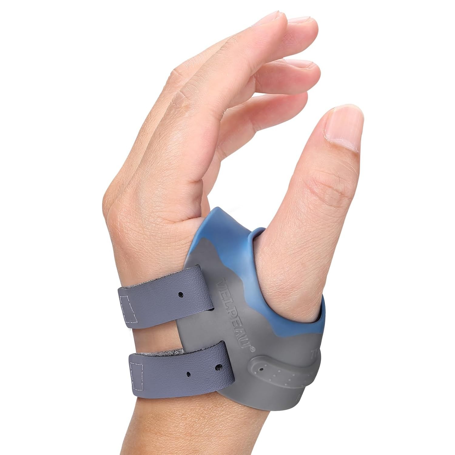 Thumb Splint for Basal Thumb Arthritis – Blue, Left Hand