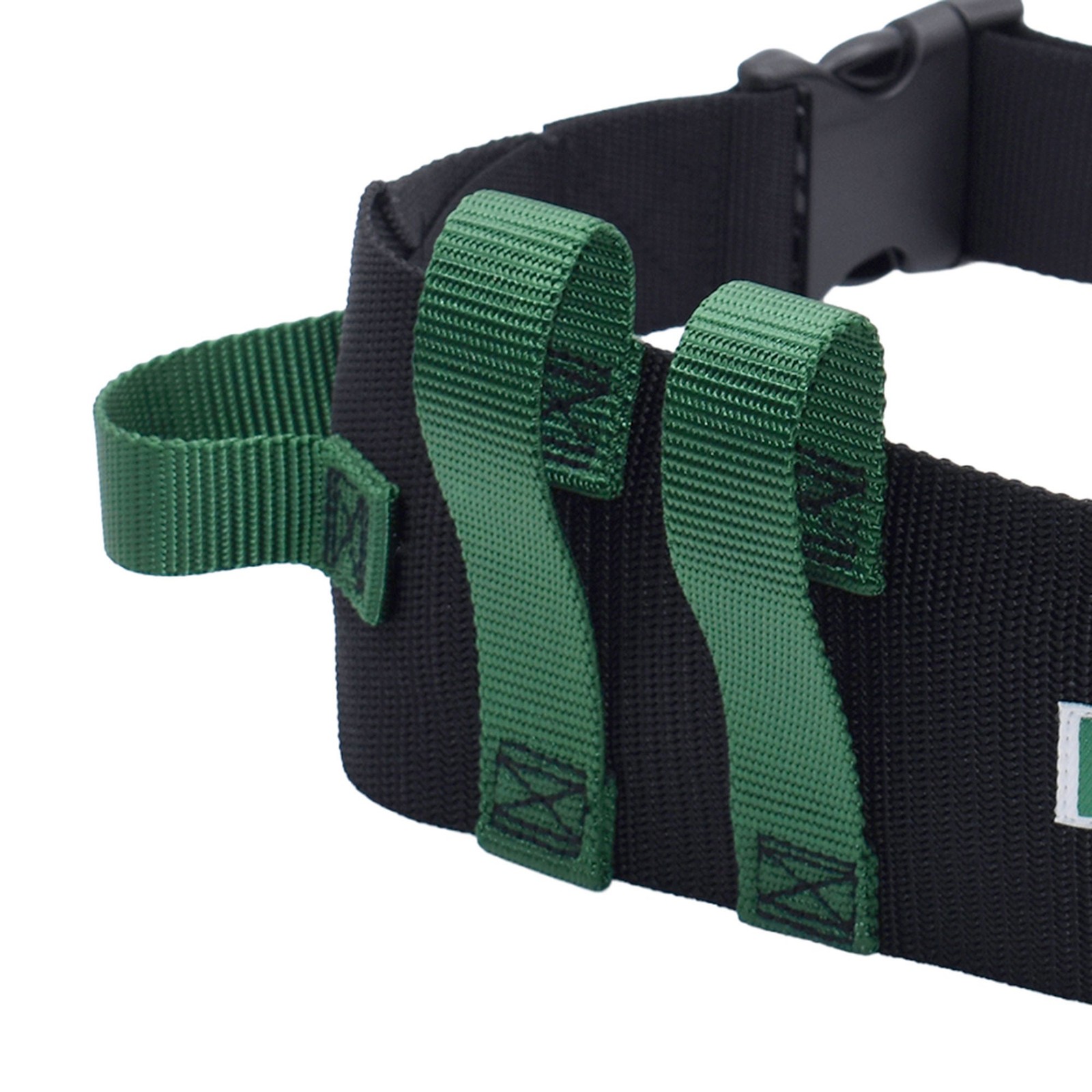 Posey Gait Belt 55 Inch Length Green / Black 6537Q 1 Ct