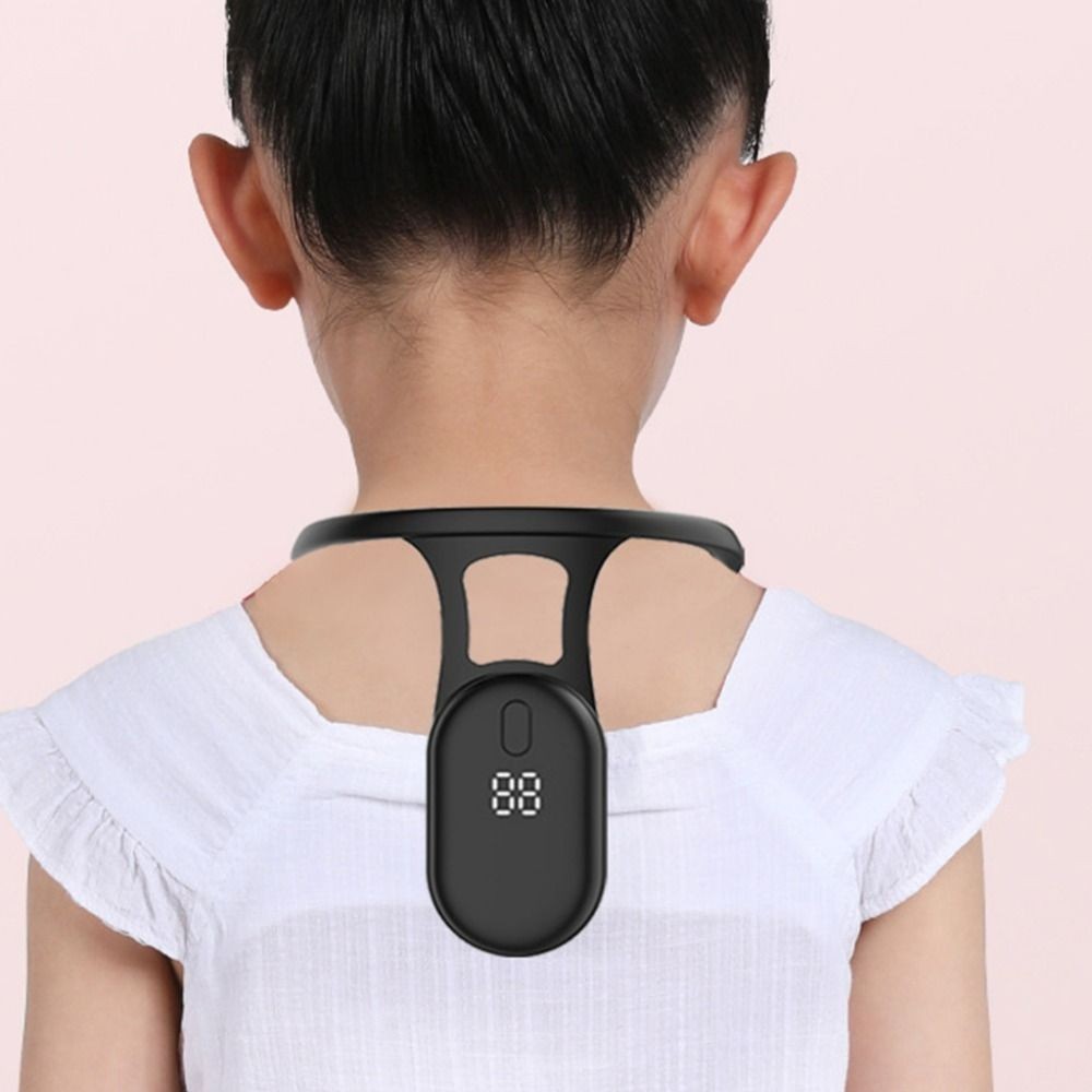 Smart Posture Corrector Wearable Back Trainer Vibration Reminder Sensor