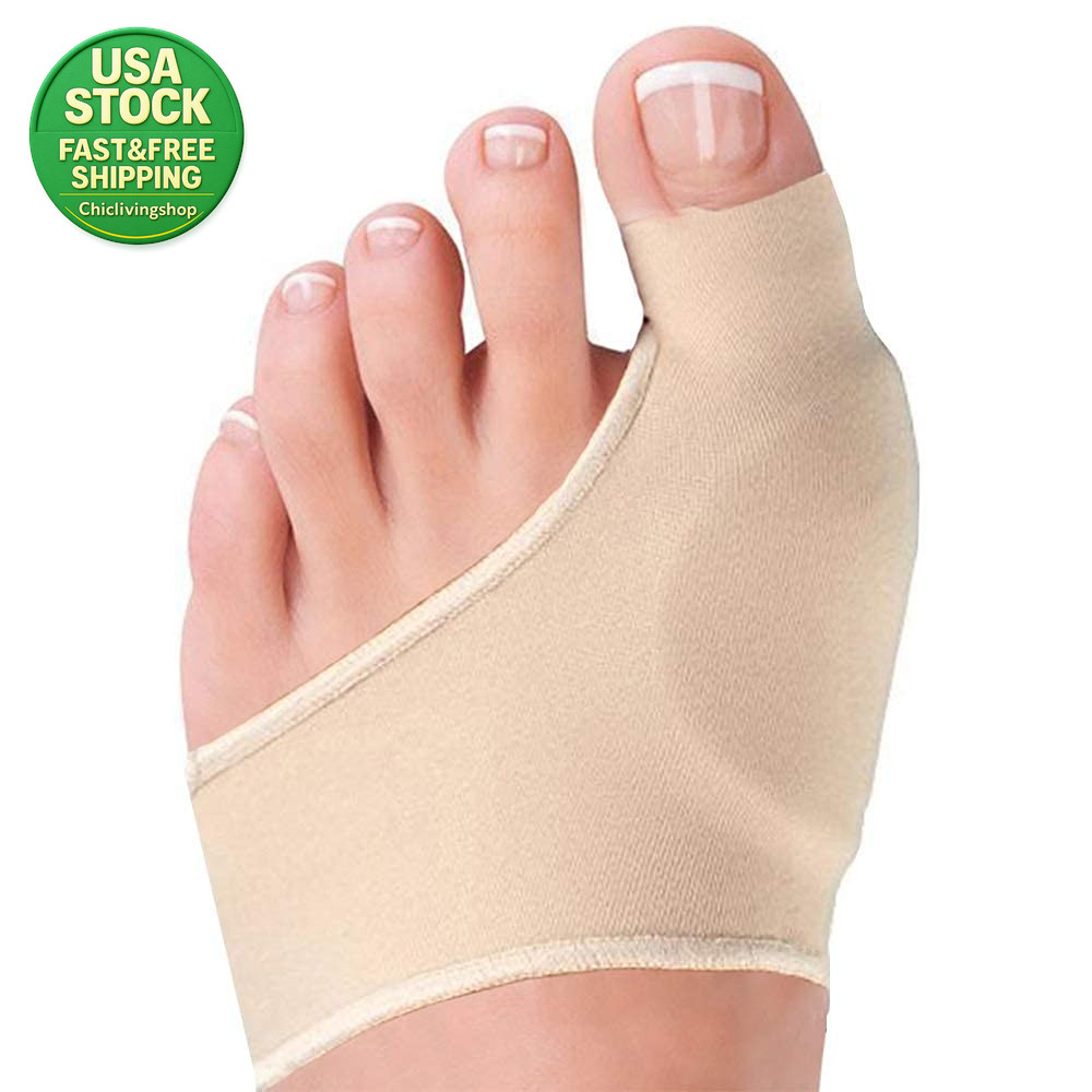 Bunion Relief Pads Sleeve Bunion Splint Orthopedic Corrector Gel Cushions 1 Pair