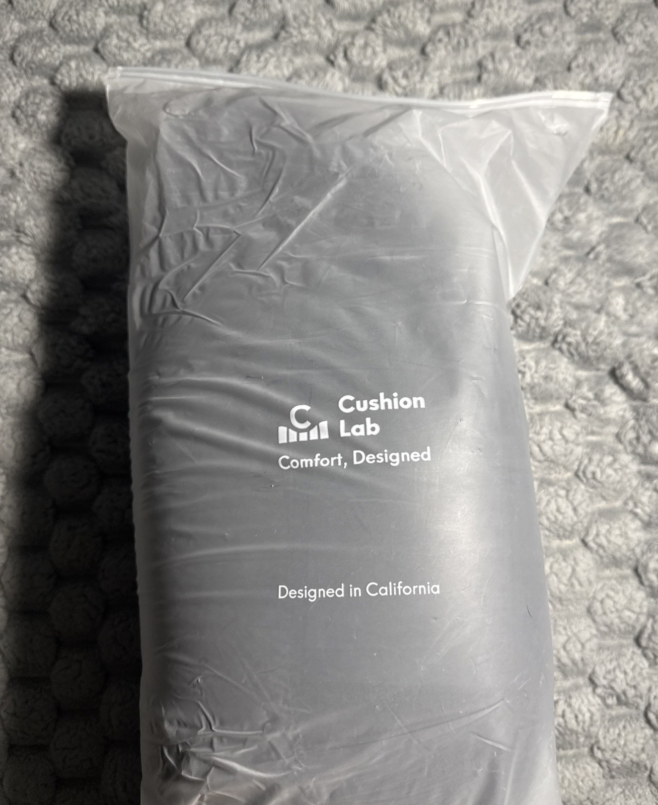 Cushion Lab Extra Dense Lumbar Pillow – Patented Ergonomic Multi-Region Firm.