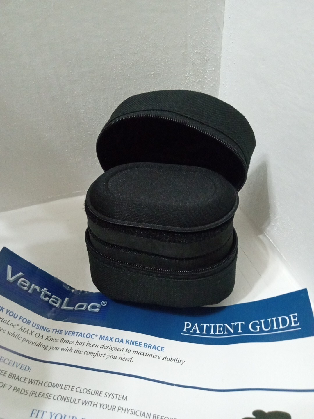 Vertaloc Max OA Knee Brace Sz Large Left Leg With Extra Pads