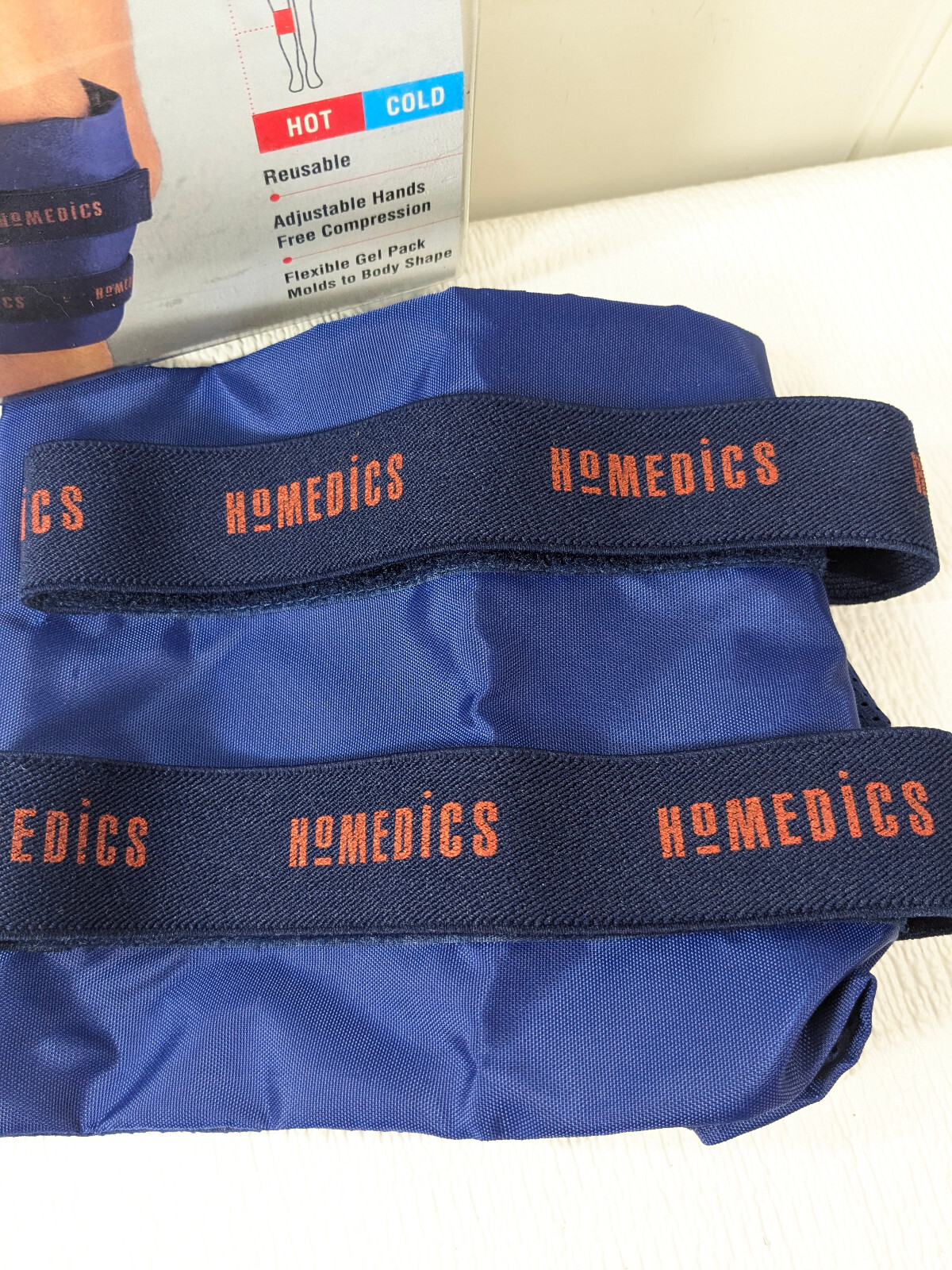 HOMEDICS Thera P KNEE Compression Wrap System therap therapy hot cold WRAP ONLY