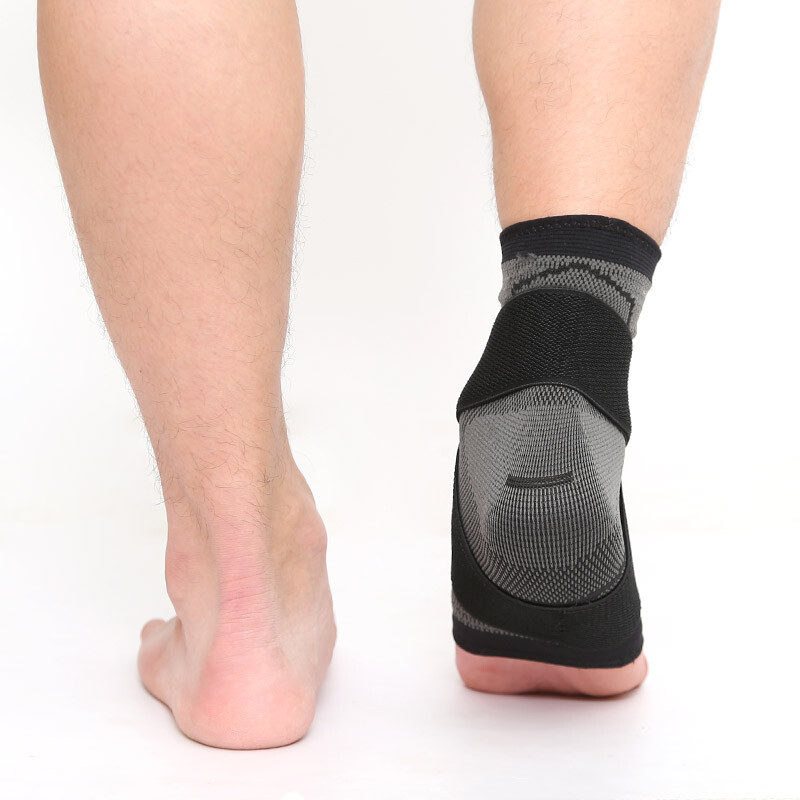Ankle Support Adjustable Elastic Sleeve Brace Foot Sports Running Injury Protect