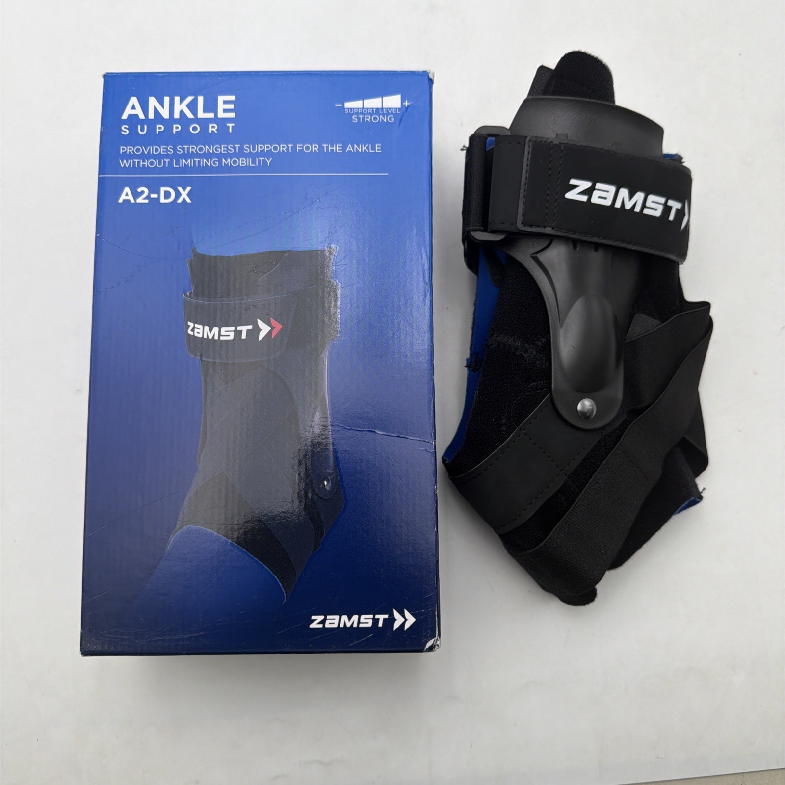 Zamst A2-DX Ankle Brace Left S Strong Support Stabilizer Sports Injury Brace
