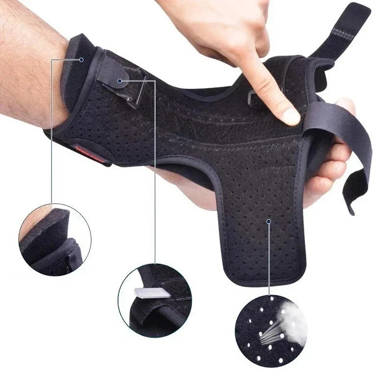 Night Splints Plantar Fasciitis Pain Relief Adjustable Foot Drop Ankle Brace US