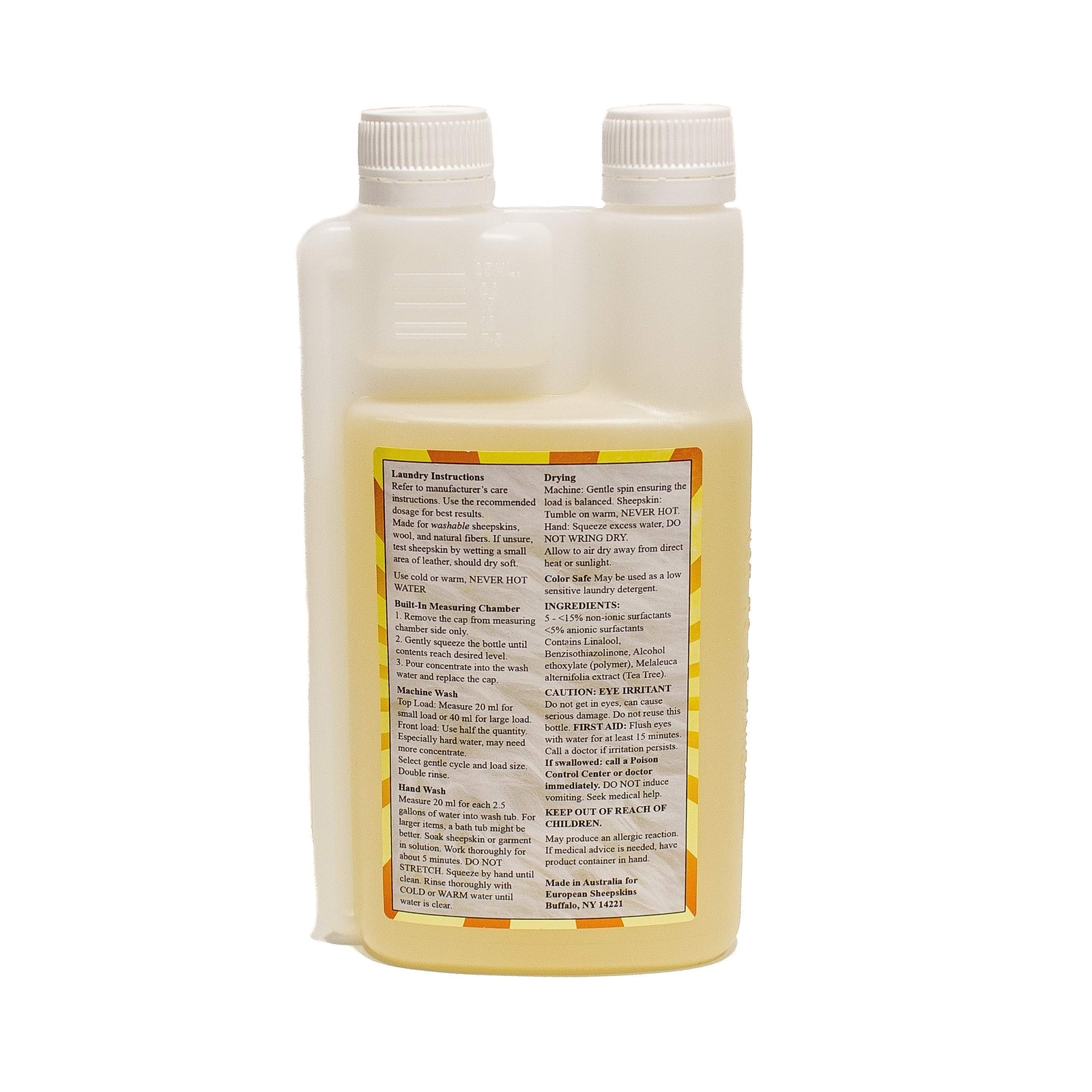 Sheepskin Large Medical Tanned + Shampoo Bundle