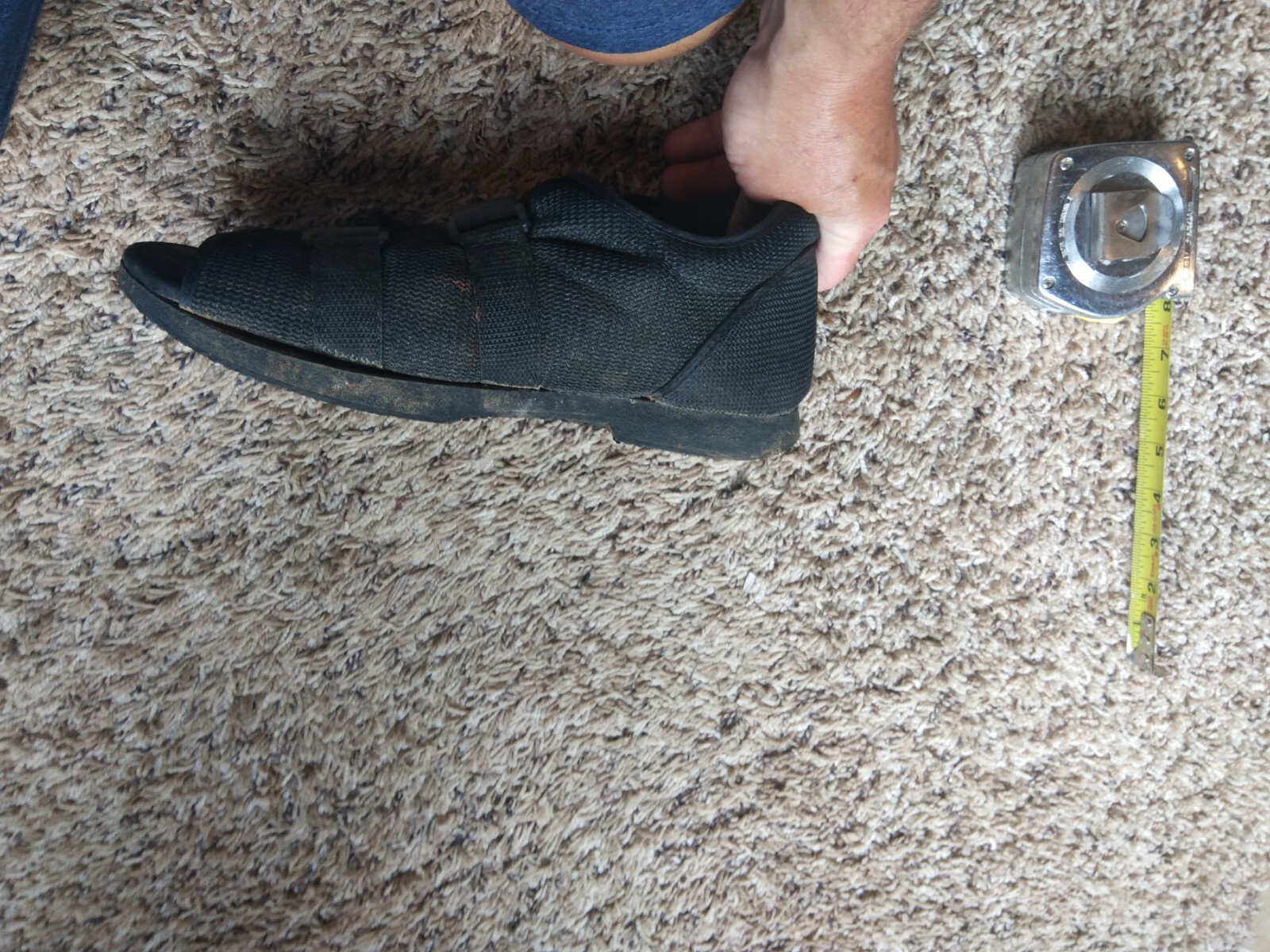 Alpha Medical Post Op Surgical Shoe No Size Found Probably A Woman’s Large Or…