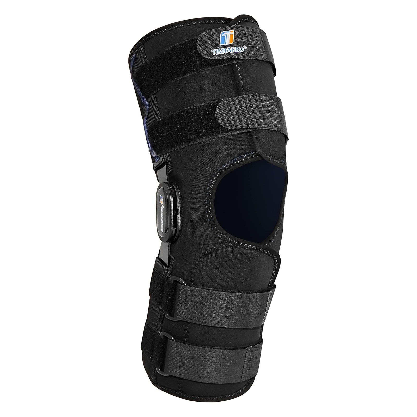 16inch Tall Hinged Knee Brace for Men/Women with Full Support with 4 Compress…