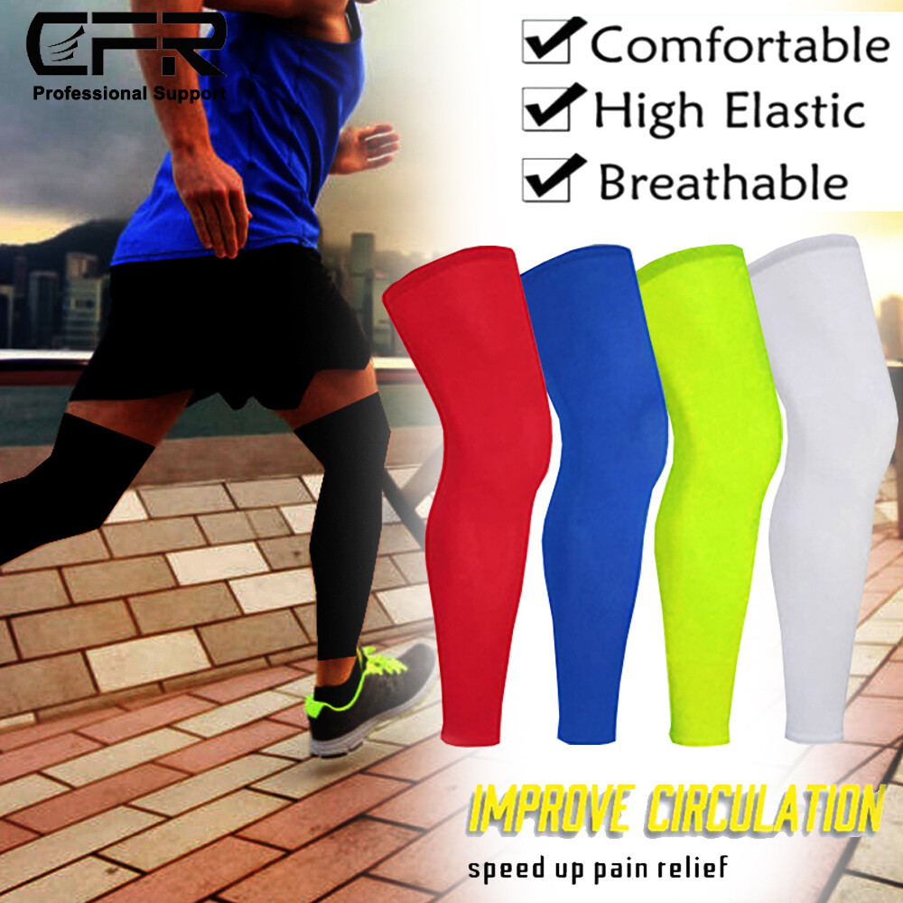 Copper Compression Socks Calf Shin Leg Protector Running Fitness Medical Sleeve
