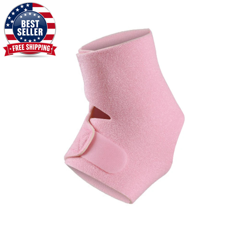 Adjustable Compression Ankle Sleeve, Elastic Ankle Brace Guard, Foot Anti-Sprain