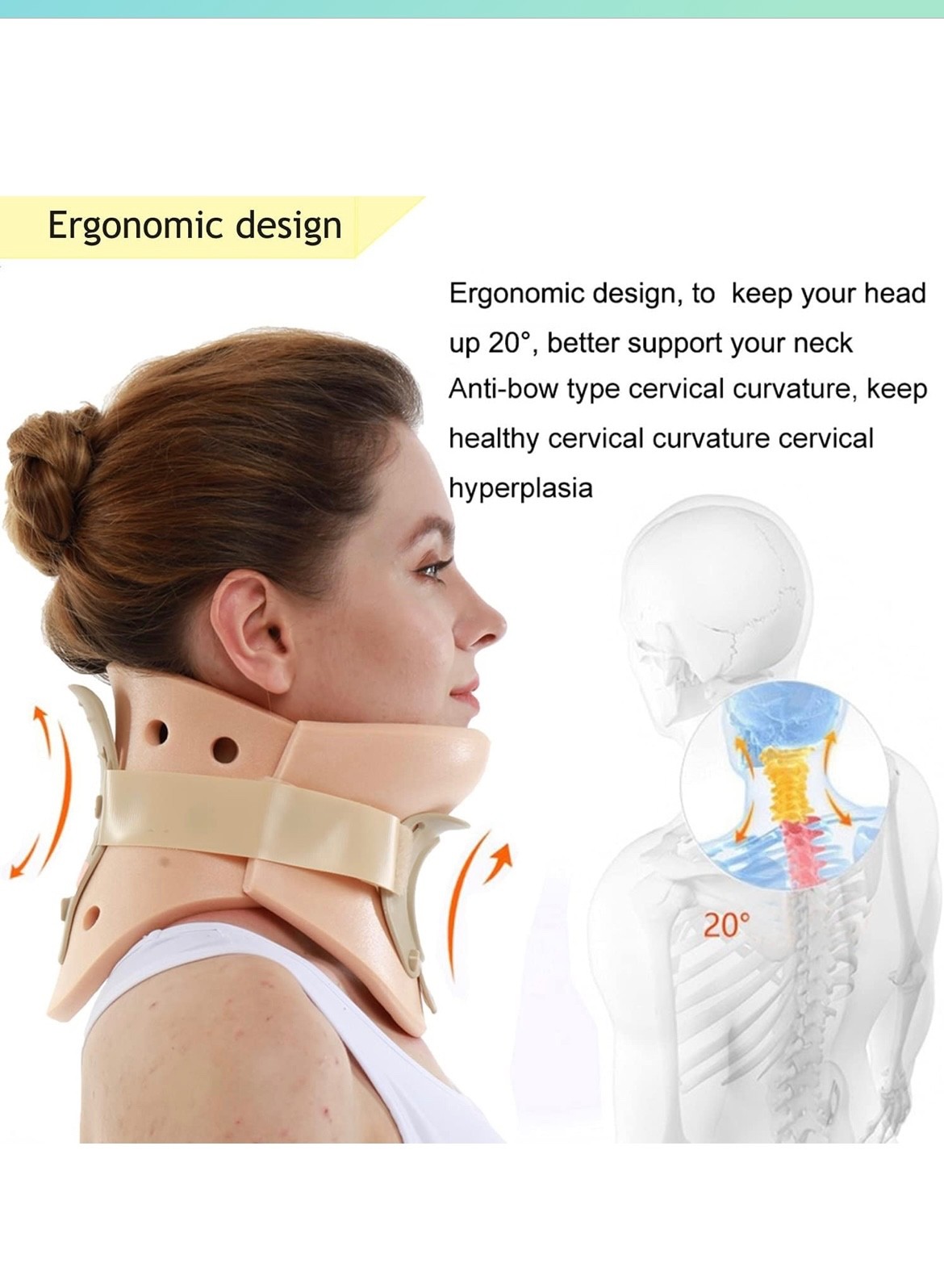 Ambu Perfit ACE 281000 Neck Adjustable Extrication Collar – One Size Adults