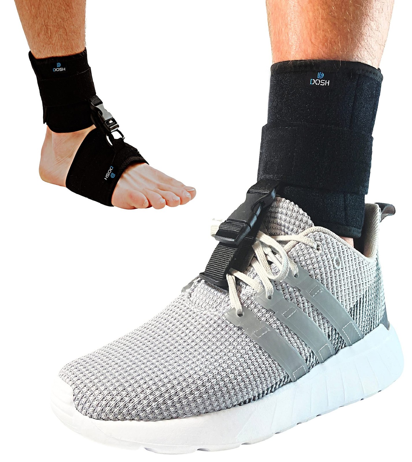 AFO Foot Drop Brace – Drop Foot Brace for Walking – AFO – Unisex (Black)