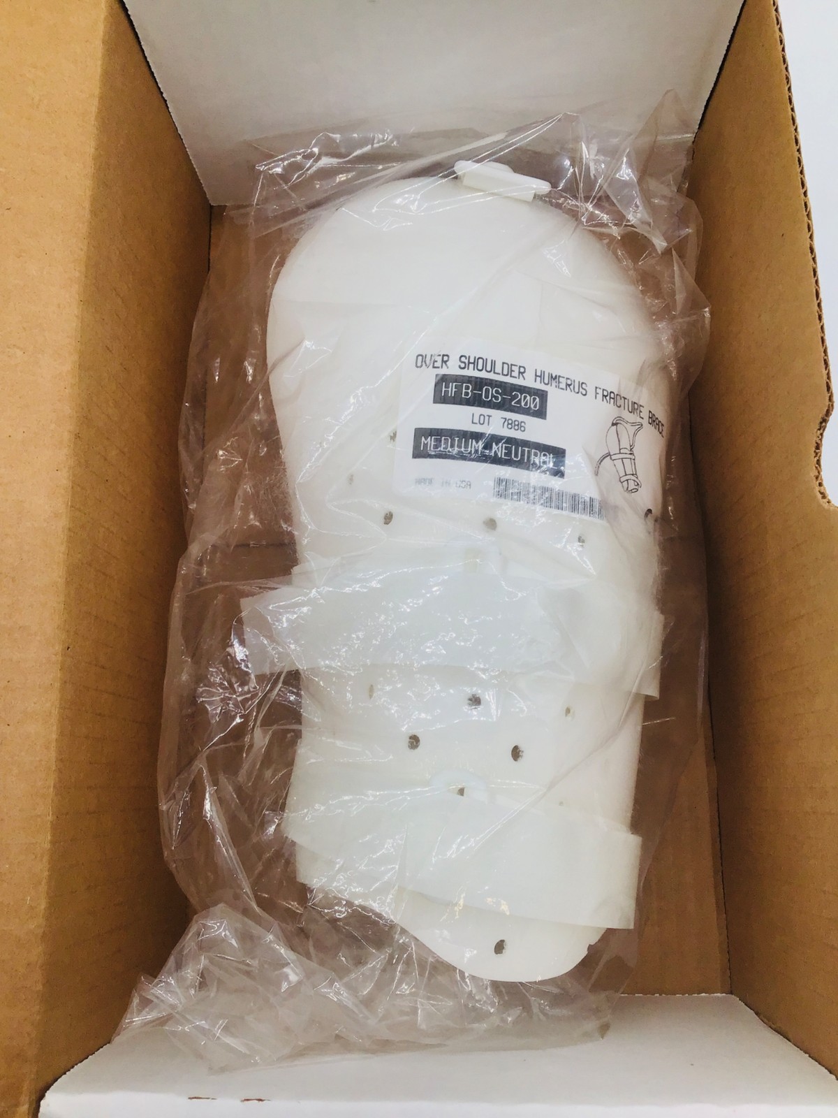 Breg 293904 Over the Shoulder Humeral Fracture Brace Medium – NEW