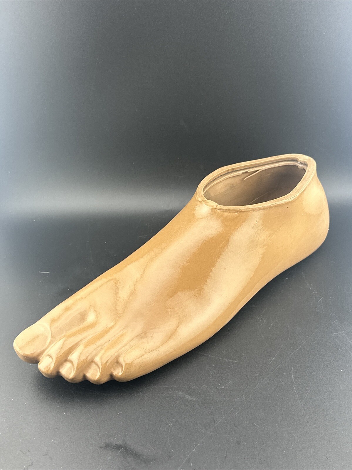 Blatchford Endolite Prosthetic Footshell Foot Shell Size 28. Brown Color. Left
