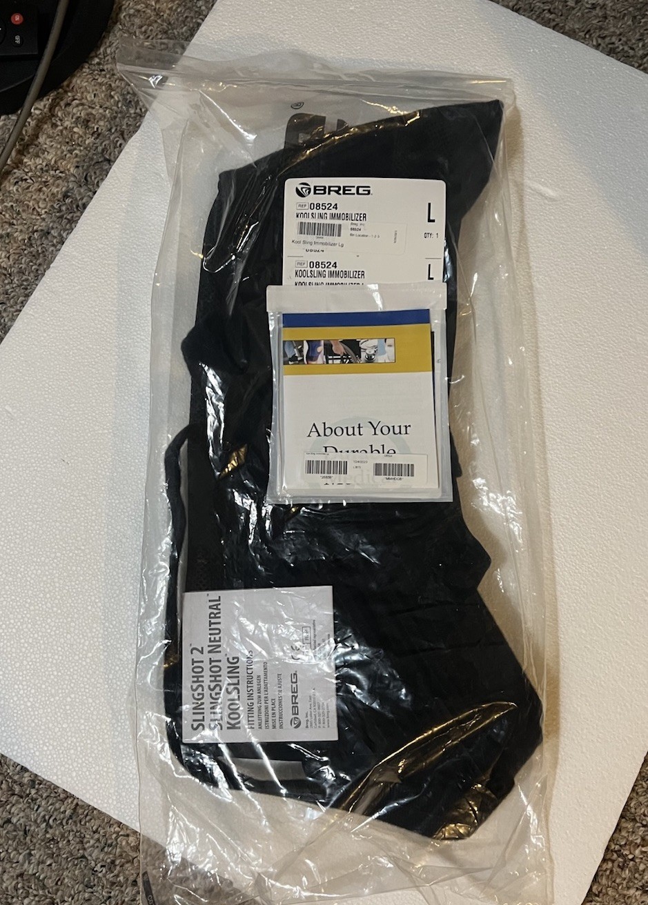 New Breg Koolsling Immobilizer SZ Large 08524 Slingshot 2