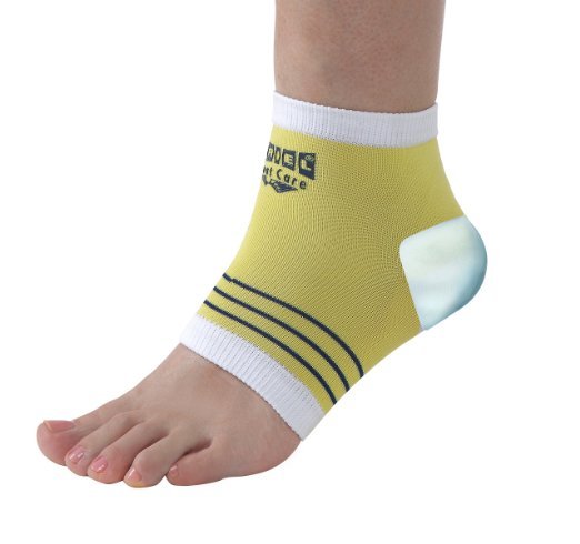 URIEL Moisturizing and Soothing Silicone Heel Sleeves – Pair