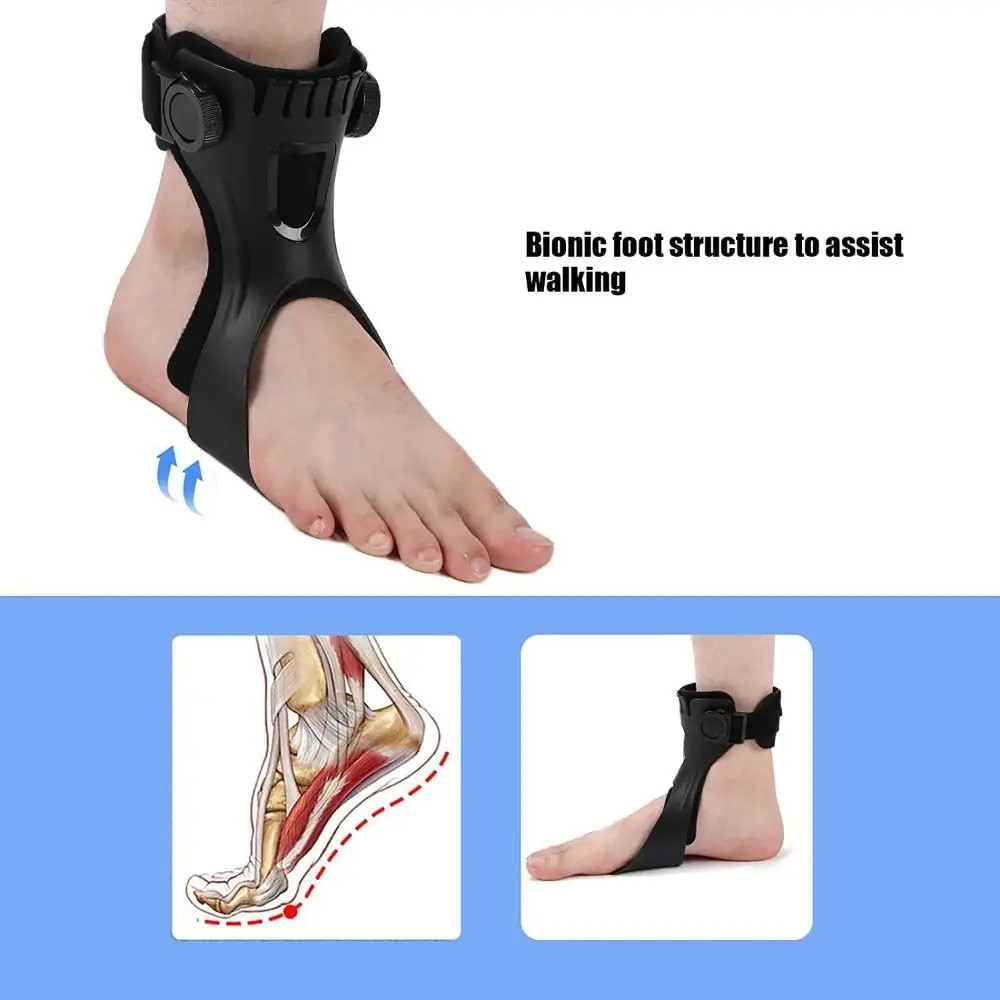 Lightweight Foot Drop Brace Invisible Adjustable Buckle Ankle Brace Support