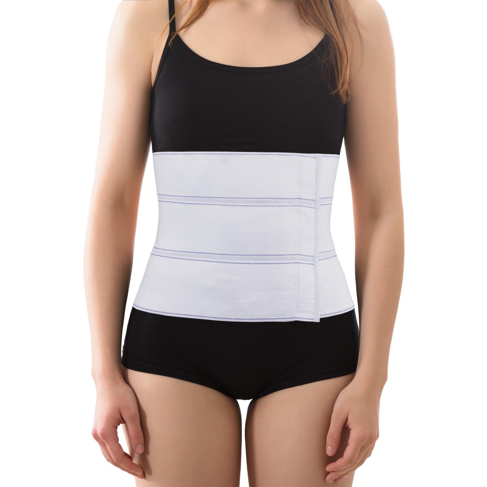 ORTONYX 9″ 3-panel Abdominal Binder for Men and Women/Postpartum Post-operative