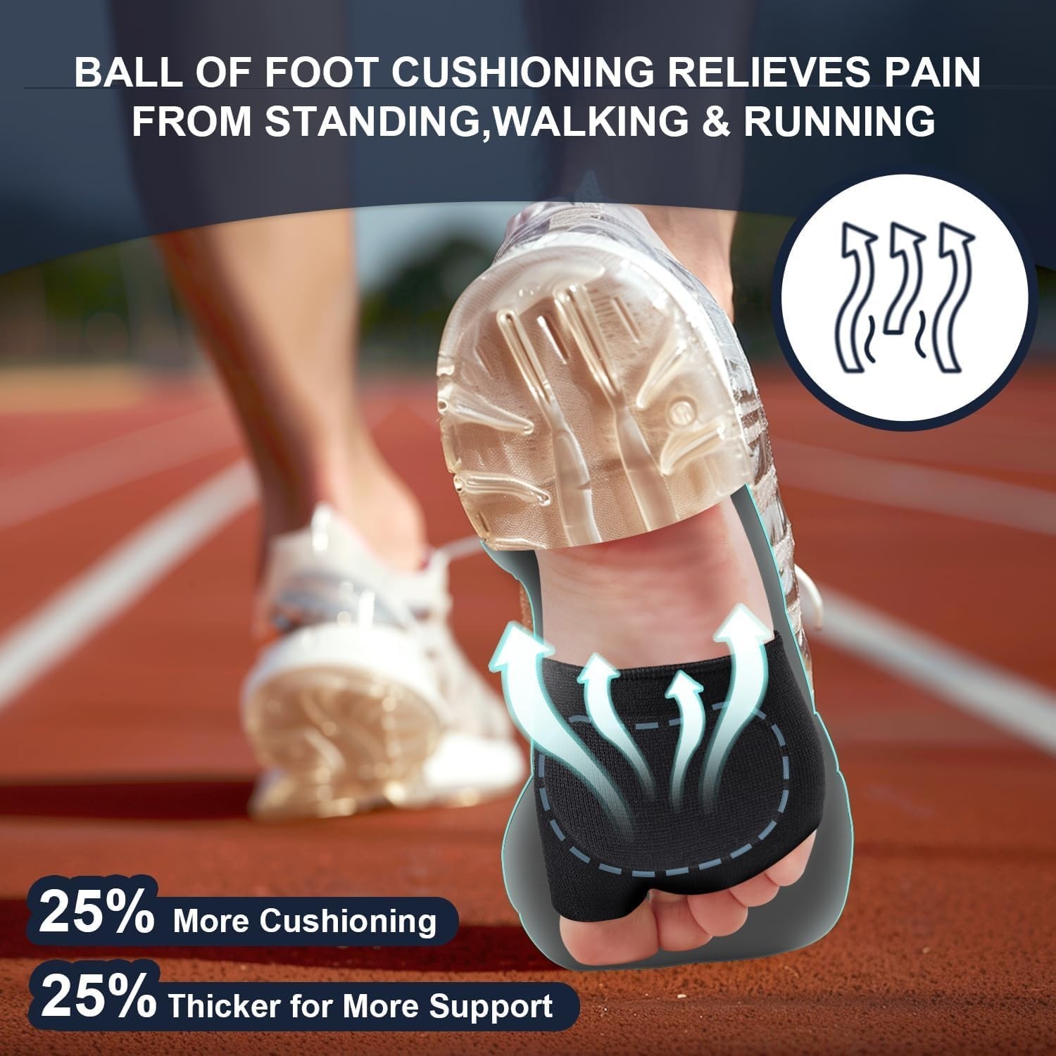 forefoot pads for pain relief hallux valgus support bunion forefoot Sleeve pads