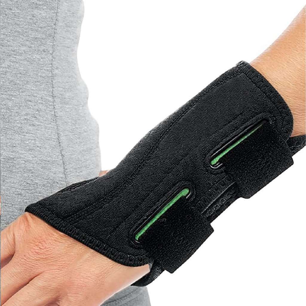 MLR Sports Medicine Fitted Wrist Brace Left Hand (Black) Large/XLarge