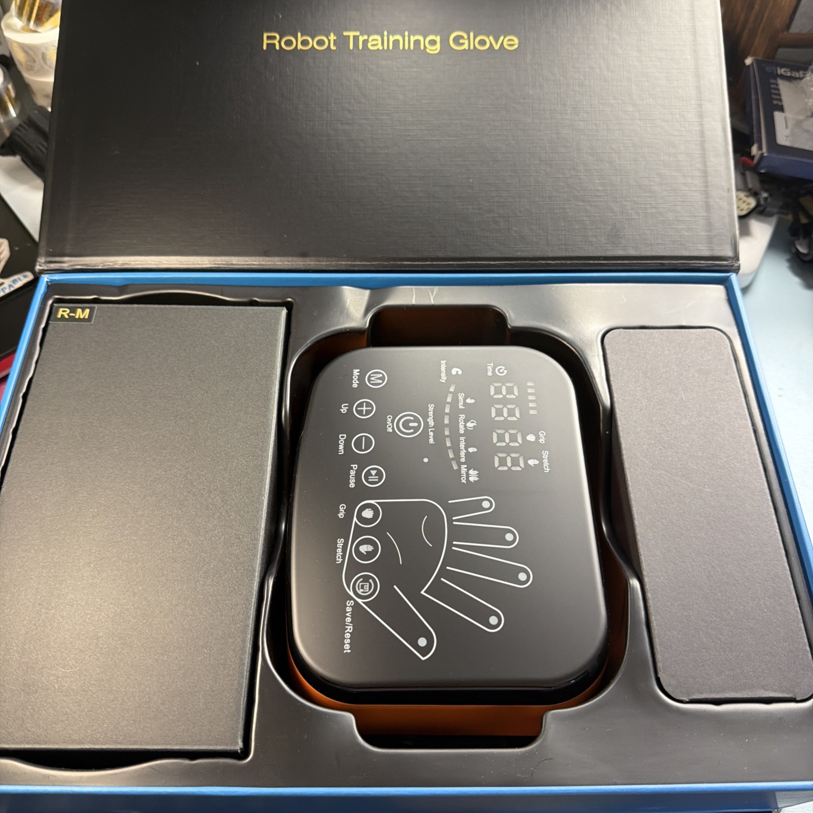 MZU New Version of Rehabilitation Robot Gloves Hand Dysfunction Right M MSRP$187