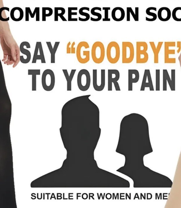Anti-Embolism Compression Stockings M + TOP CARE Healt Made In U S A🇺🇸18mmhg