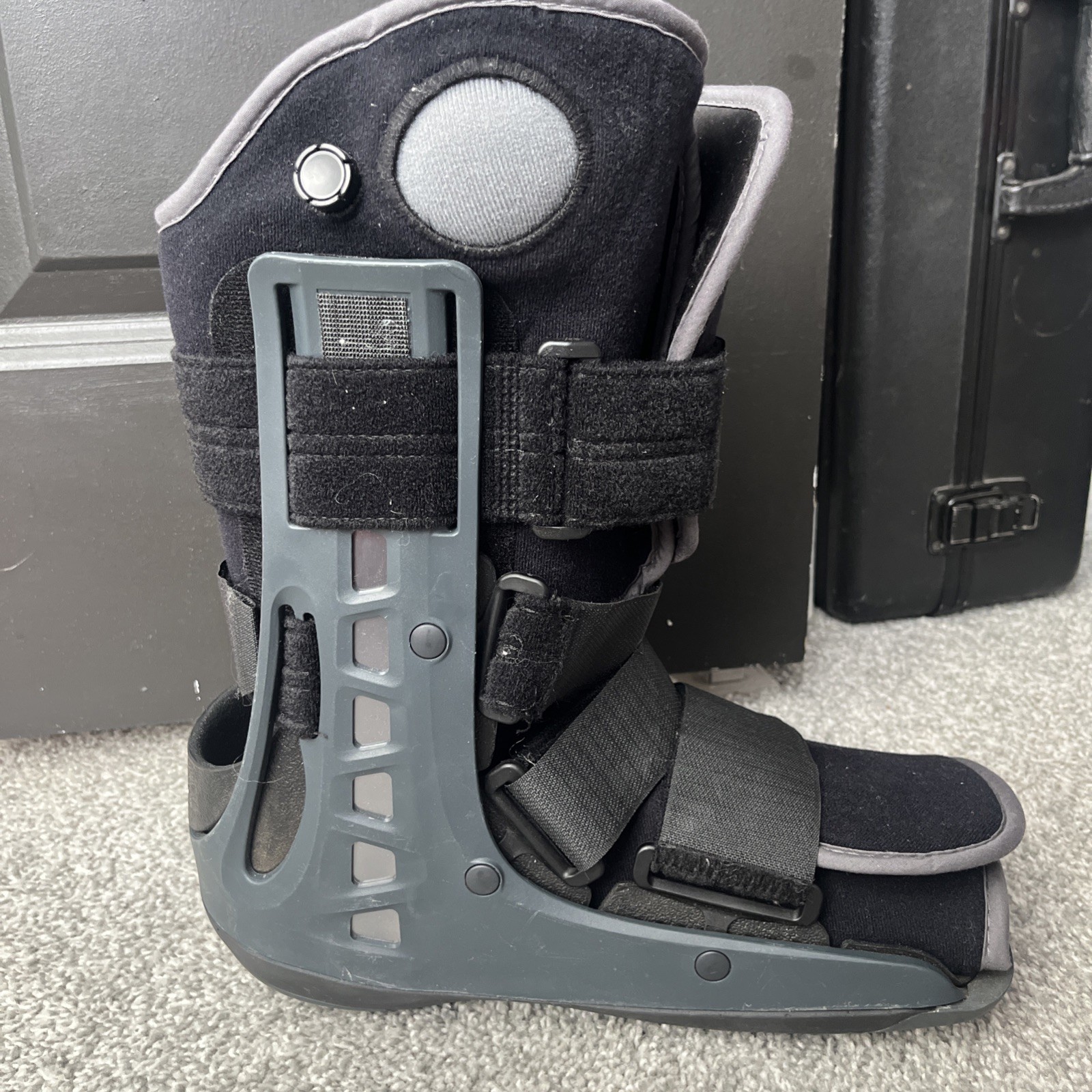 Orthopedic Walking Boot Fracture Brace – Support, Sprained Ankle – Medium Size