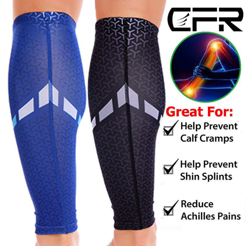 Compression Calf Leg Support Sleeve Brace Shin Socks Splint Brace Outdoor Sports