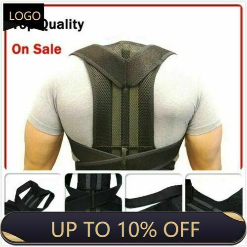 Waist Support Corrector Brace Men/Women Posture Back Lumbar Shoulder Belt Girdle