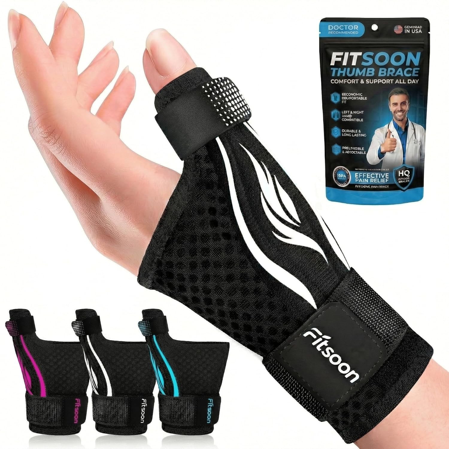 S/M sized Thumb Support Brace