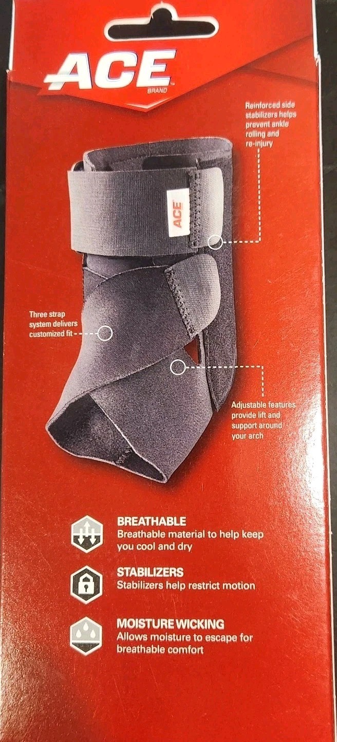 ACE Deluxe ANKLE ADJUSTABLE STABILIZER – 209605